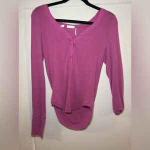 Urban Outfitters Pink Long Sleeve Top